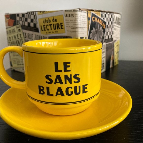 Wes Anderson French Dispatch Cup and Saucer - Picture 3 of 6
